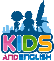 logo Kids and english